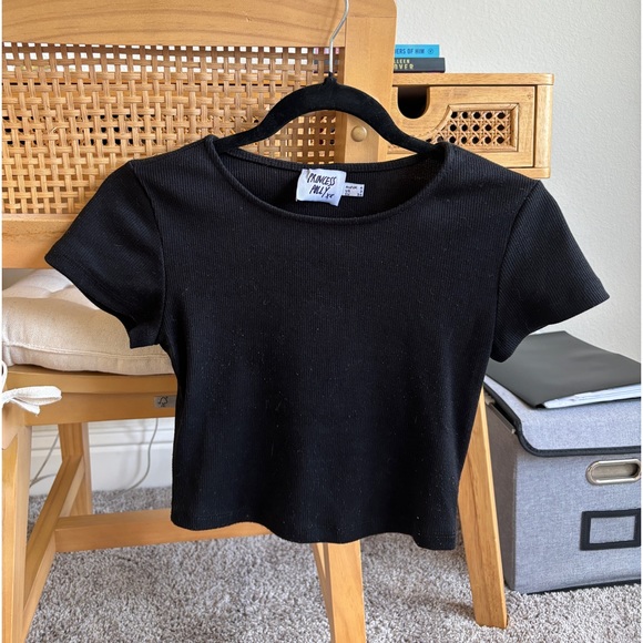 Classic Crop Tee Black - Picture 5 of 6